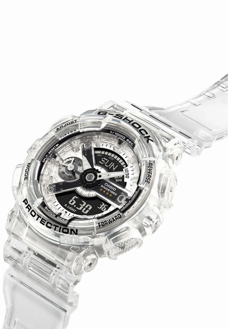 Casio G-shock GMA-S114RX-7A Digital Analog Rubber Strap Watch