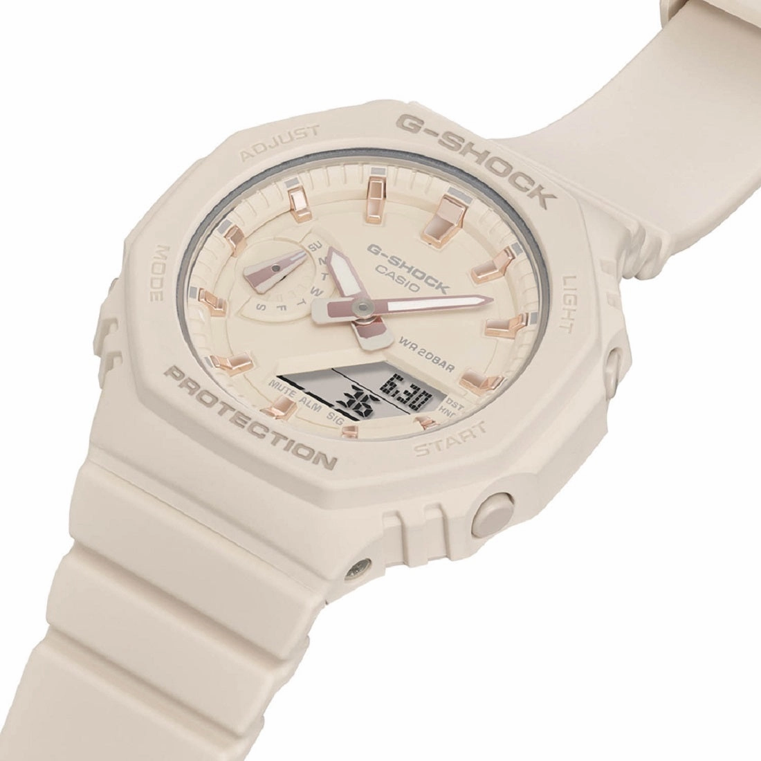 Casio G-shock GMA-S2100-4A Digital Analog Rubber Strap Watch Men