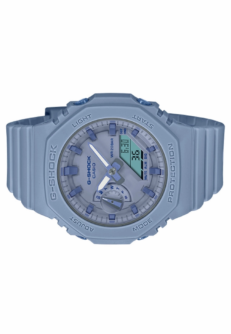 Casio G-shock GMA-S2100BA-2A2 Digital Analog Rubber Strap Watch for Women