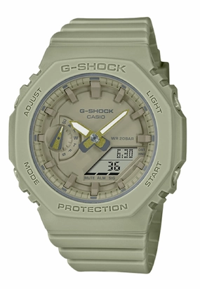 Casio G-shock GMA-S2100BA-3A Digital Analog Rubber Strap Watch for Women