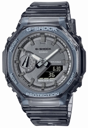 Casio G-shock GMA-S2100SK-1A Digital Analog Rubber Strap Watch for Women