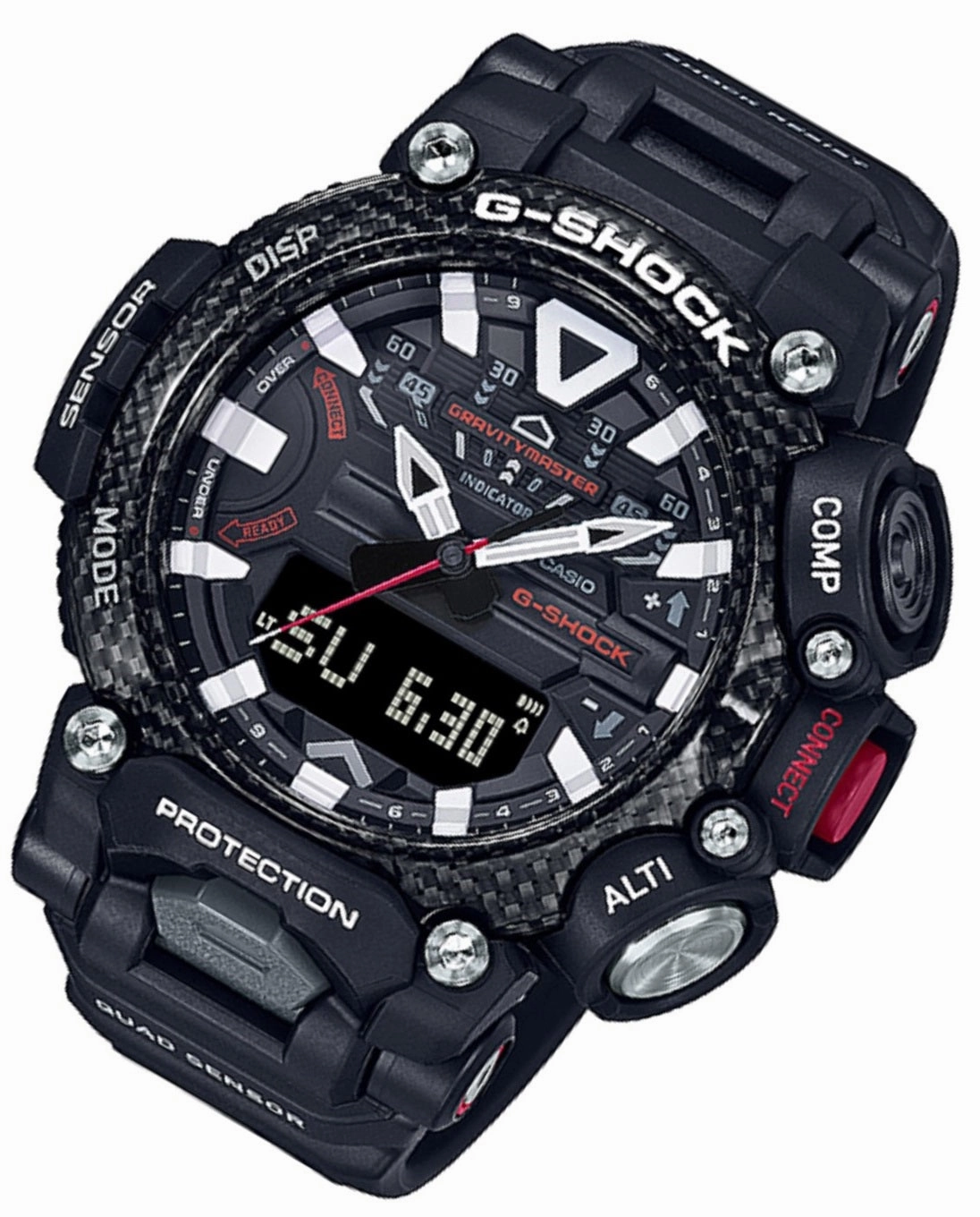 Casio G-shock GR-B200-1A Gravity Master Digital Analog Bluetooth Watch
