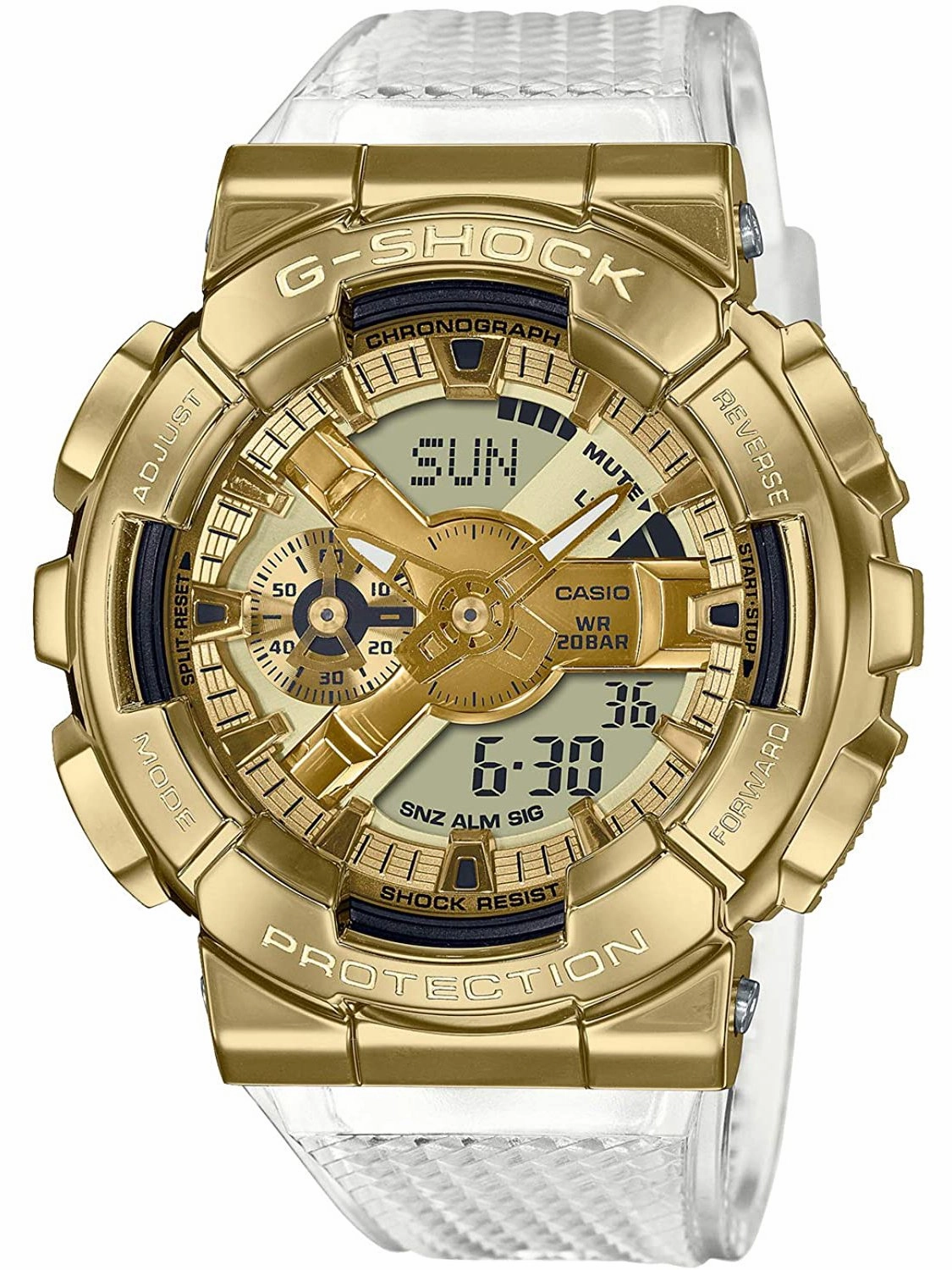 Casio G-Shock Limited Edition SKELETON GOLD Mens Watch GM110SG-9A