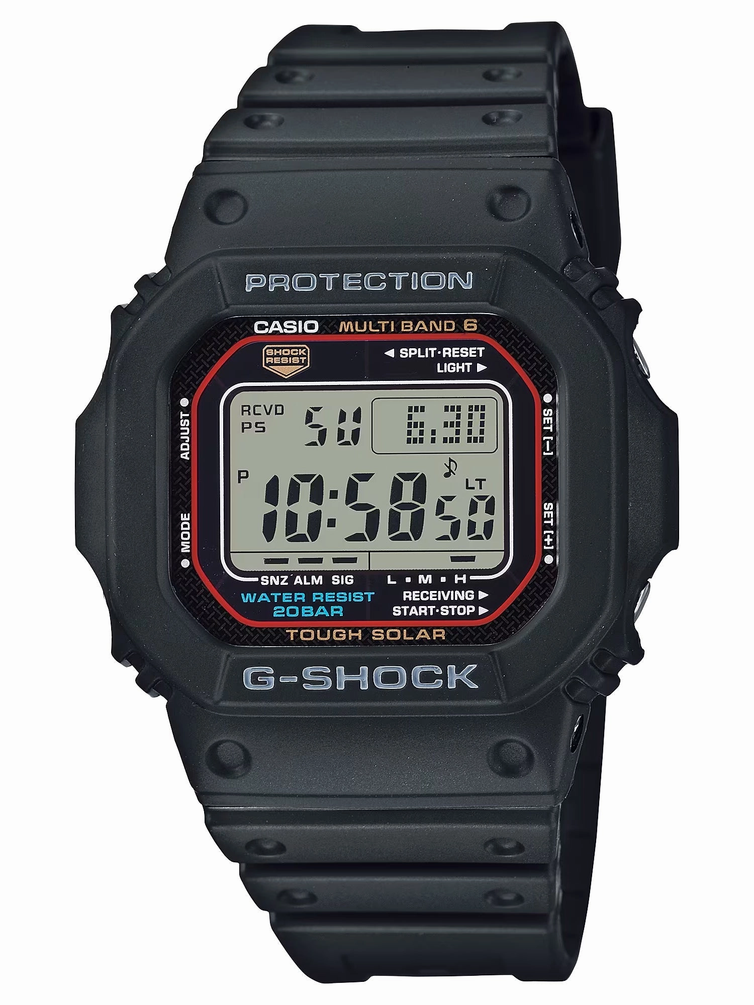 Casio G-Shock Multiband Tough Solar Mens Watch GWM5610U-1