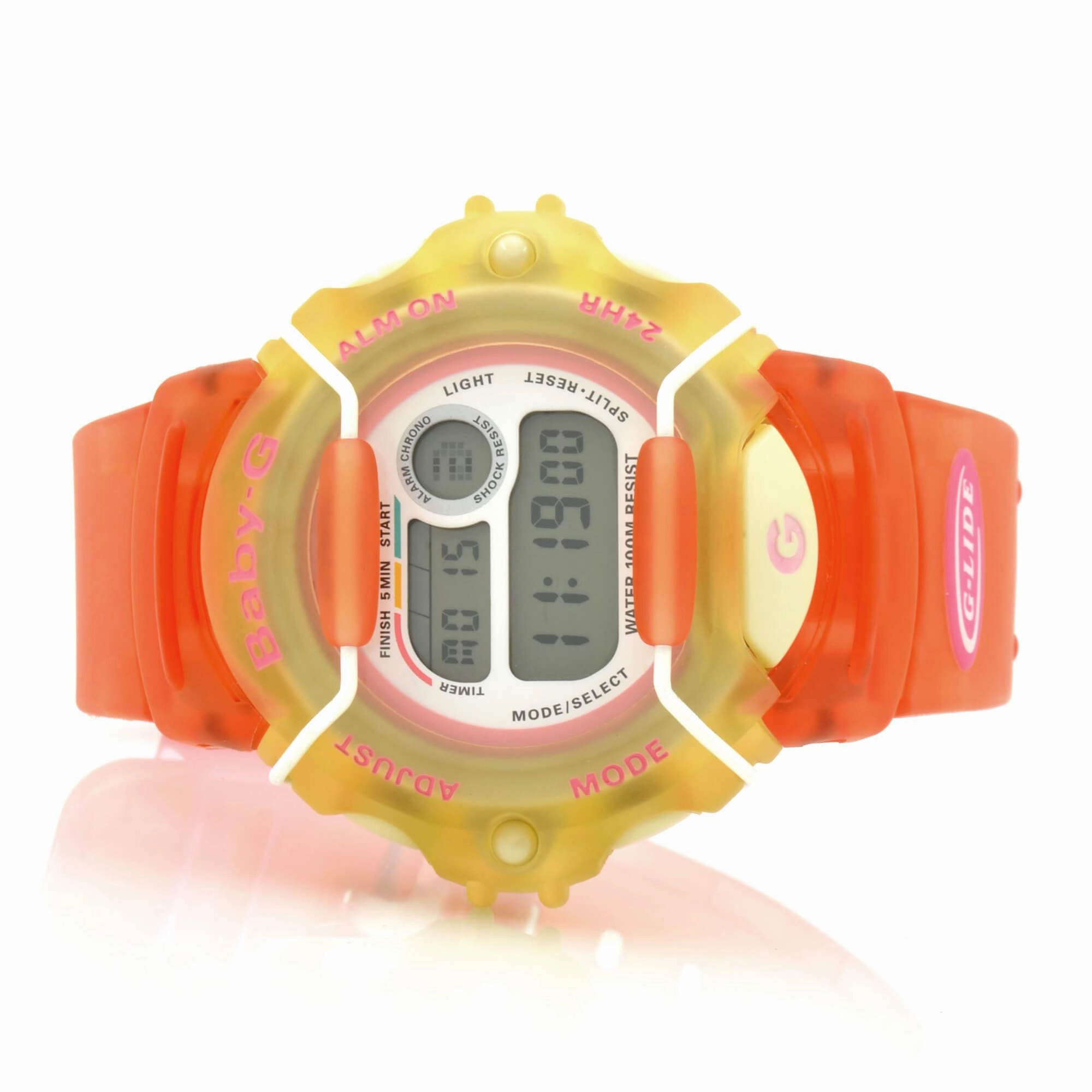 Casio G-Shock Orange Band Watch | BG-301B-9