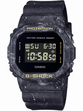Casio G-Shock Smokey Sea Face Series - Black Mens Watch DW5600WS-1