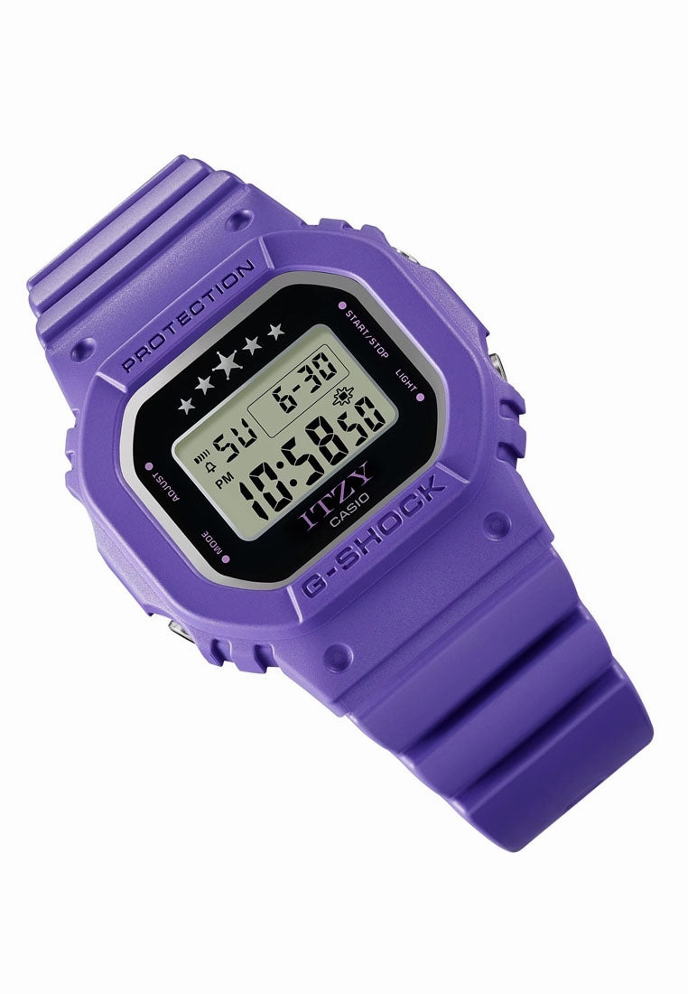 Casio G-shock Women GMD-S5610IT-6DR ITZY Collaboration Digital Rubber Strap Watch For Women