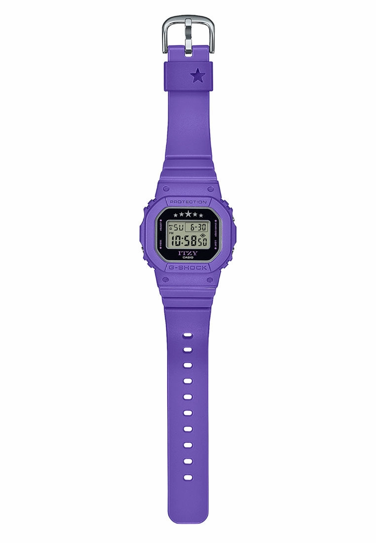 Casio G-shock Women GMD-S5610IT-6DR ITZY Collaboration Digital Rubber Strap Watch For Women