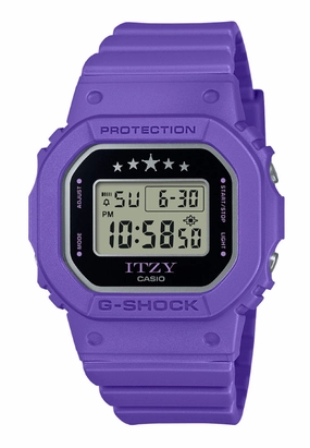 Casio G-shock Women GMD-S5610IT-6DR ITZY Collaboration Digital Rubber Strap Watch For Women