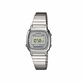 Casio LA670WA-7DF Silver Stainless Watch for Women