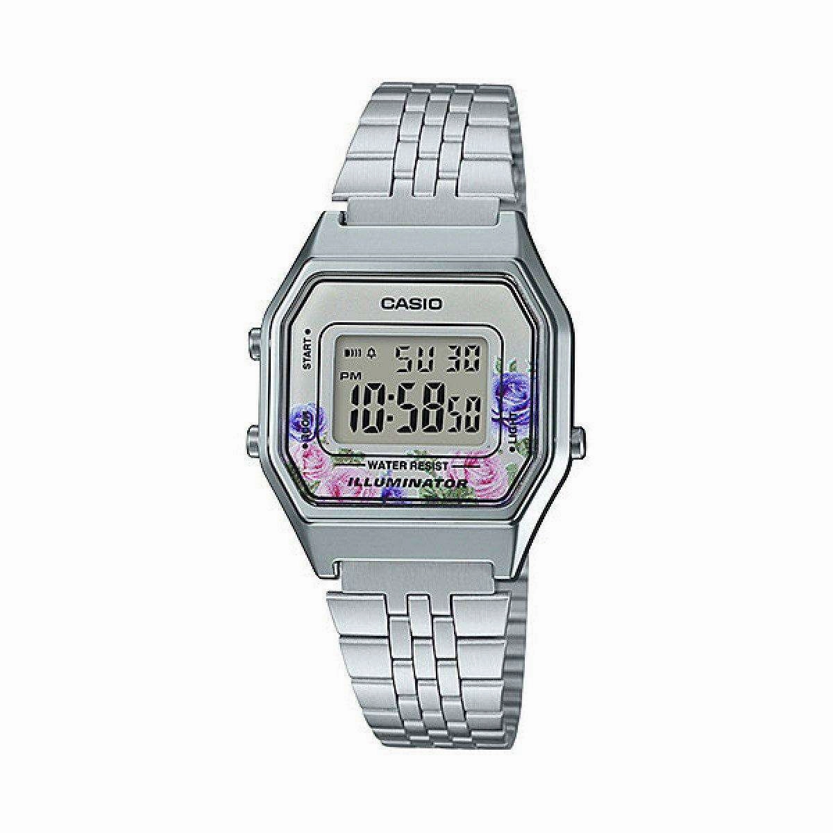 Casio LA680WA-4C Silver Stainless Watch for Women