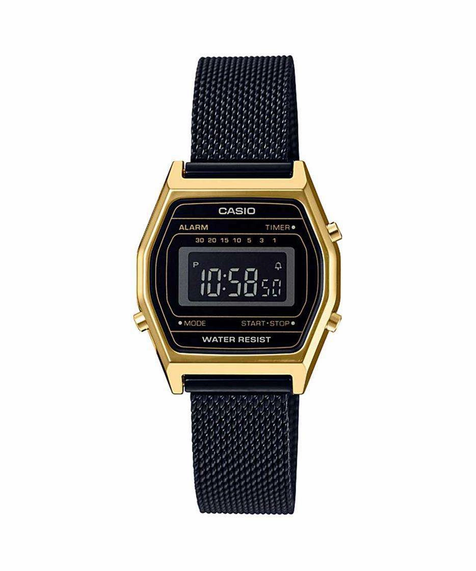 Casio LA690WEMB-1BDF s Black Watch for Women