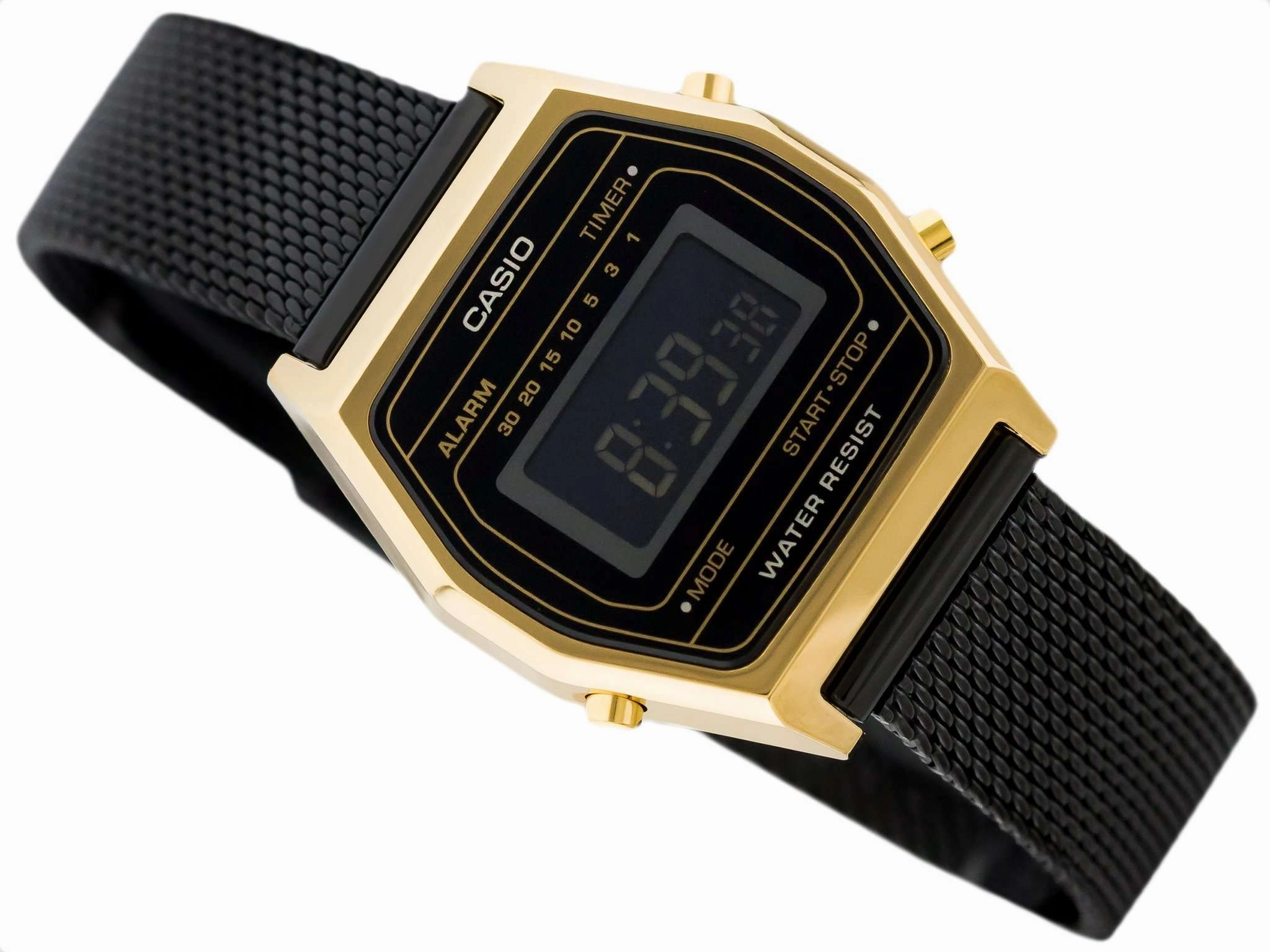 Casio LA690WEMB-1BDF s Black Watch for Women
