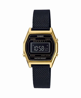Casio LA690WEMB-1BDF s Black Watch for Women