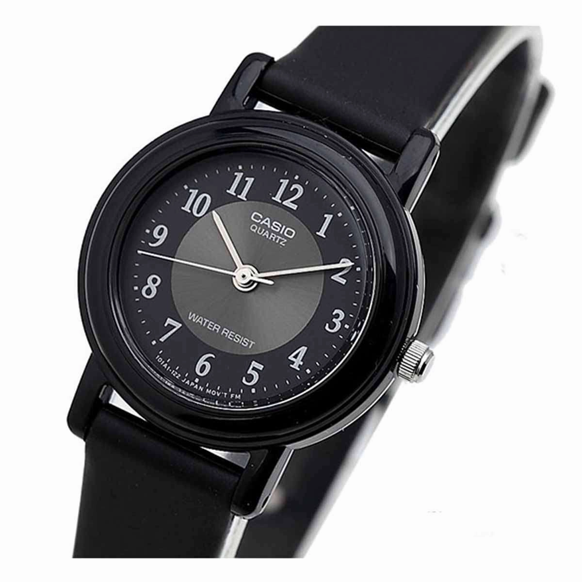 Casio LQ-139AMV-1B3LDF Black Resin Watch for Women