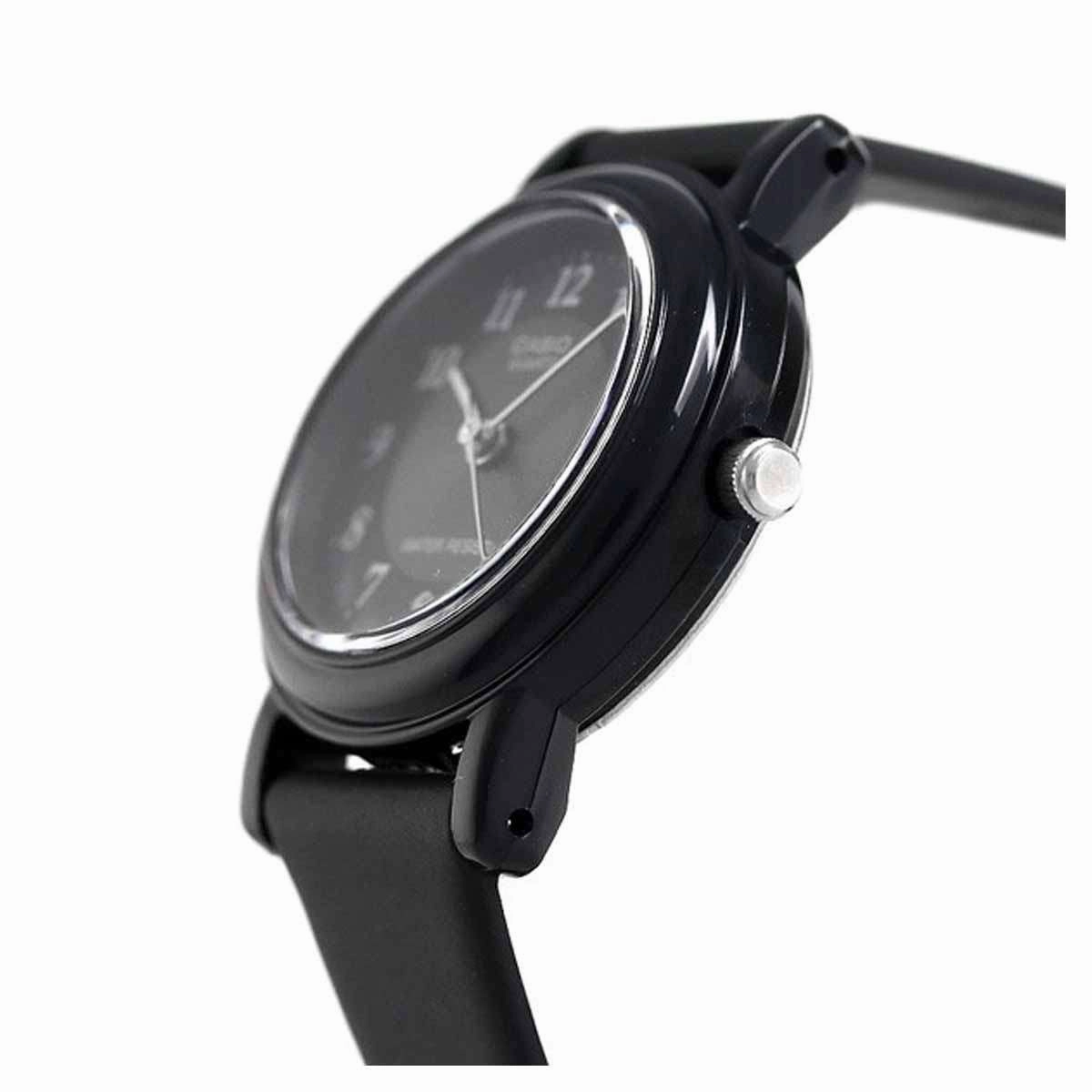 Casio LQ-139AMV-1B3LDF Black Resin Watch for Women