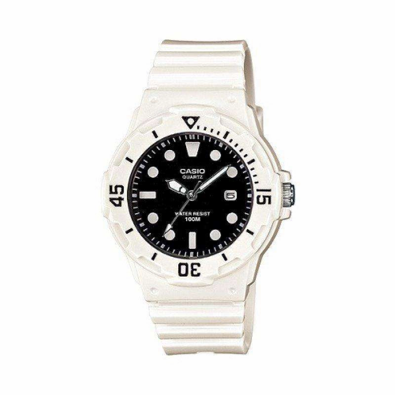Casio LRW-200H-1E White Resin Strap Watch for Women