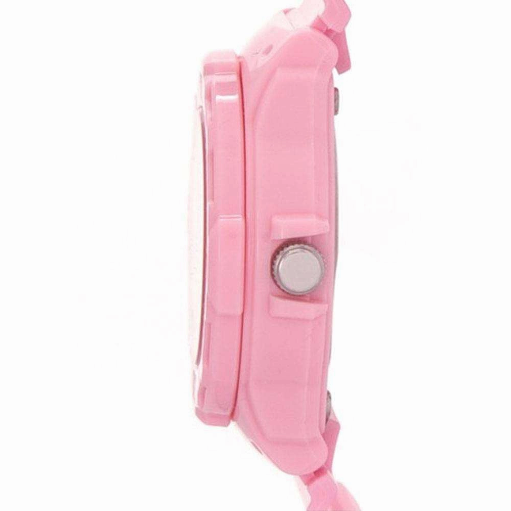 Casio LRW-200H-4B2 Pink Resin Strap Watch For Women