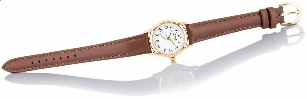 Casio LTP-1094Q-7B8RDF Brown Leather Strap Watch for Women