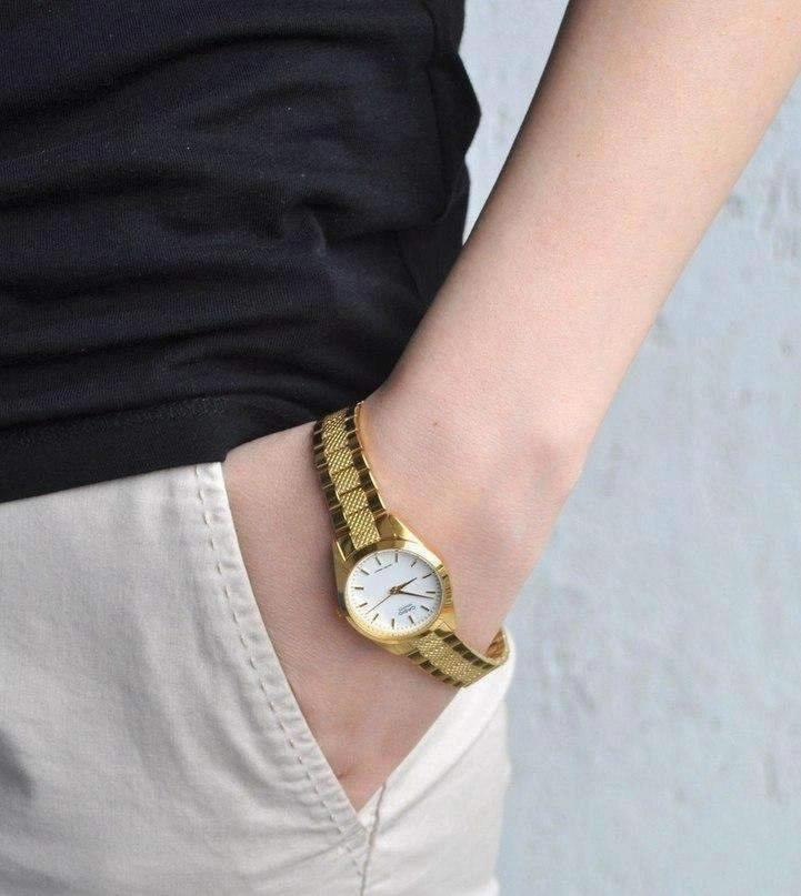 Casio LTP-1274G-7A Gold Plated Stainless Steel Watch for Women