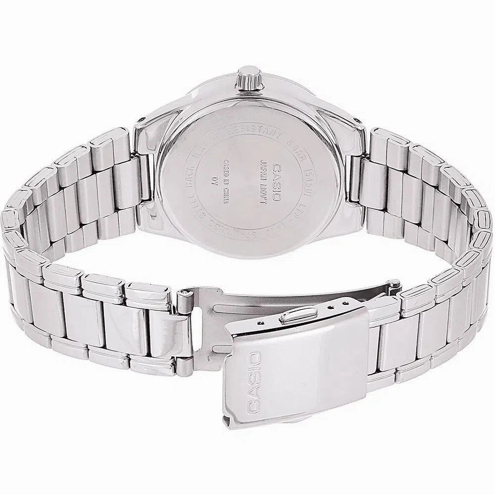 Casio LTP-1410D-1A2 Silver Stainless Watch for Women