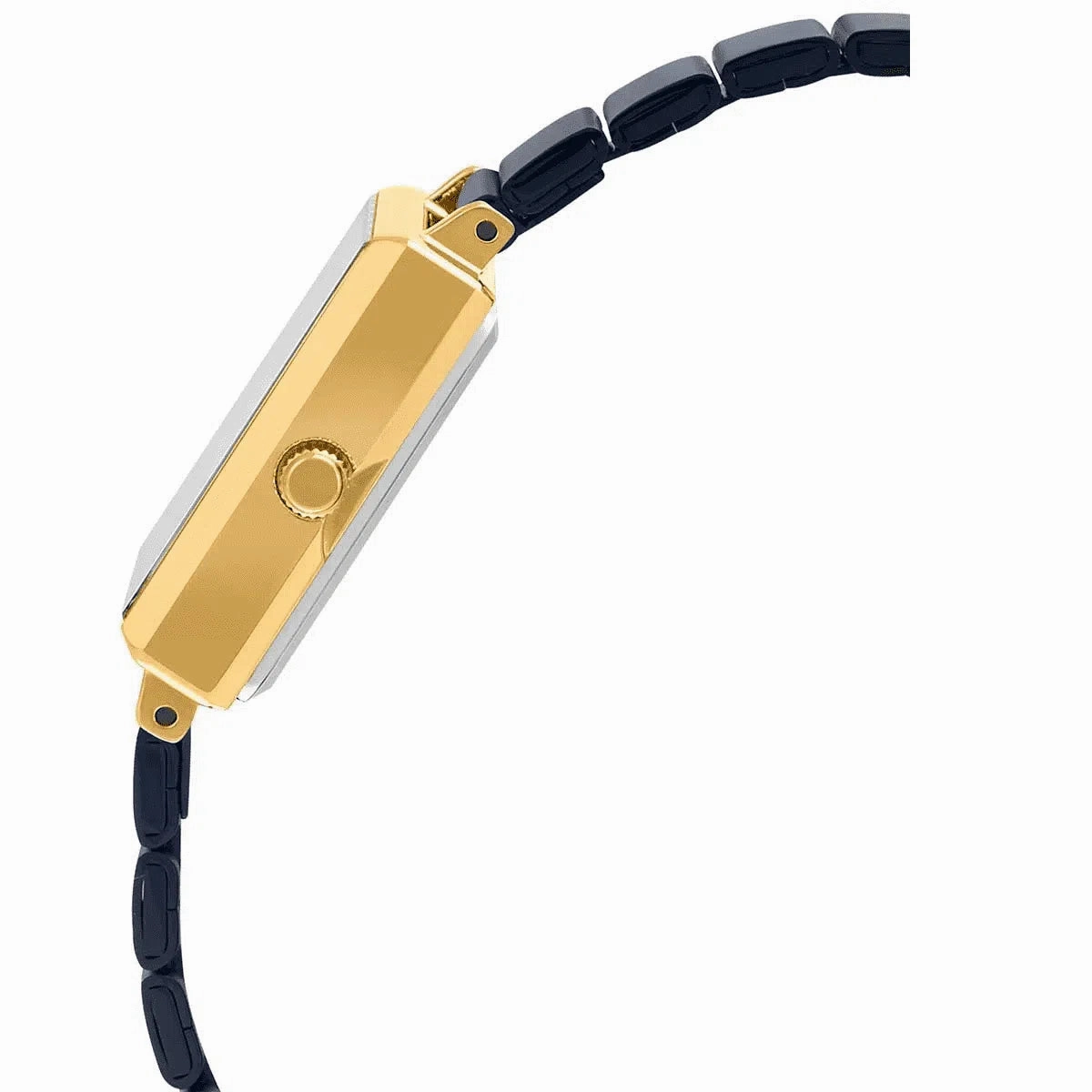 Casio LTP-E155GB-1A Gold and Black Stainless Watch for Women