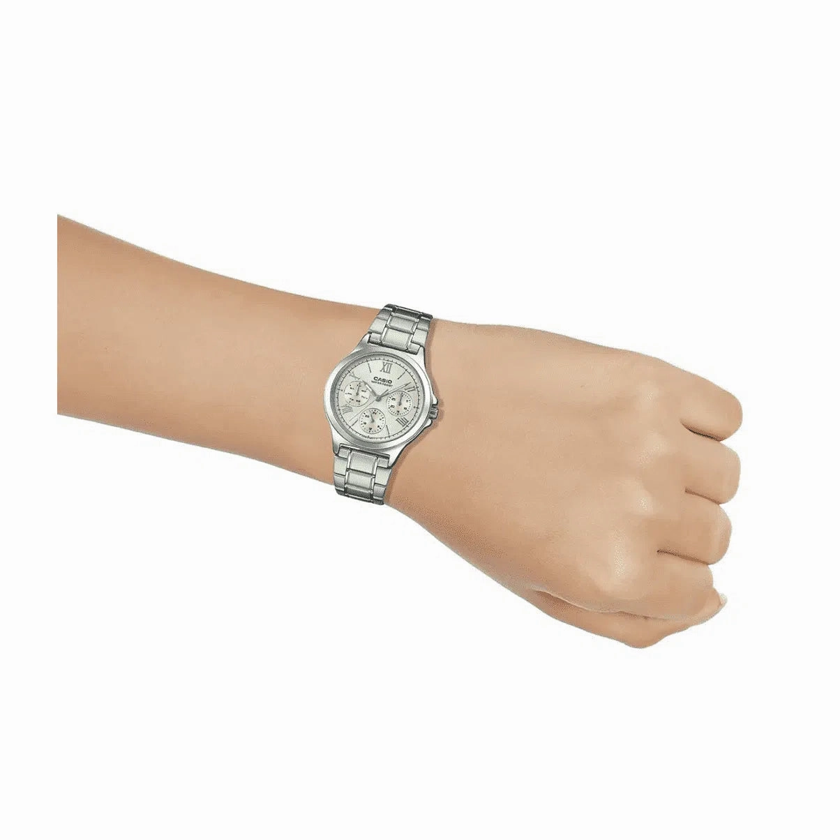 Casio LTP-V300D-9A1 Siver Stainless Watch for Women