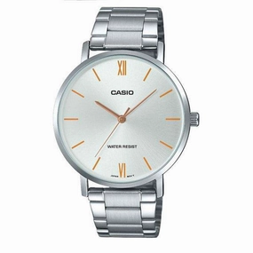 Casio LTP-VT01D-7BUDF Silver Stainless Watch for Women