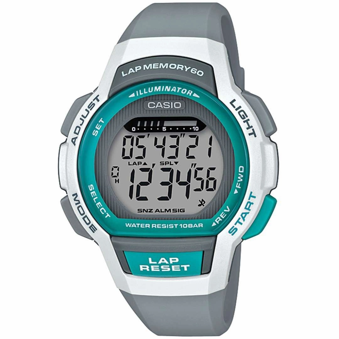Casio LWS-1000H-8A Gray Resin Unisex Watch