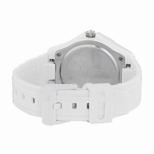 Casio LX-500H-4E White Resin Watch For Women