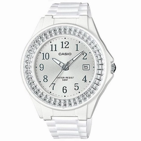 Casio LX-500H-7B2 White Resin Watch For Women