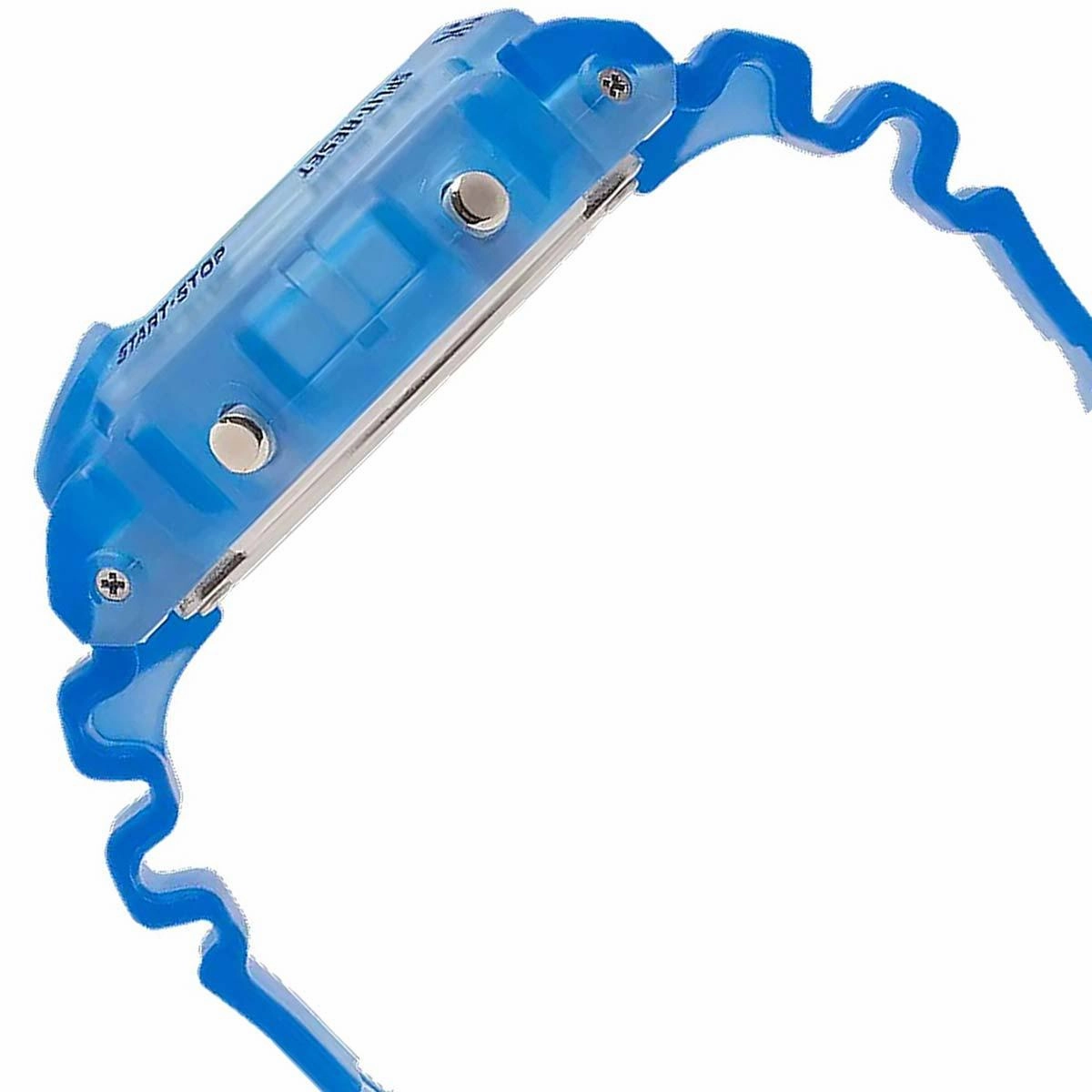 Casio Men's Digital Watch - G-Shock Day-Date-Month Blue Resin Strap | DW6900LS-2