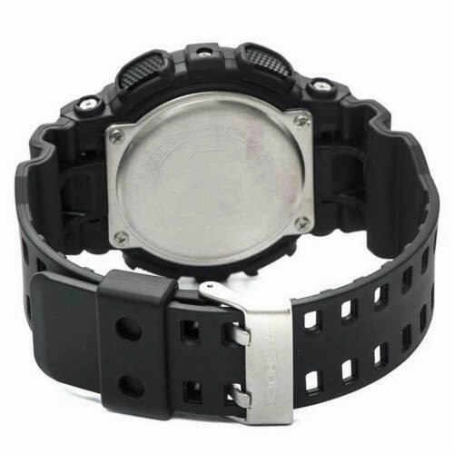 Casio Men's G-Shock Quartz Black Resin Watch | GA100MB-1A