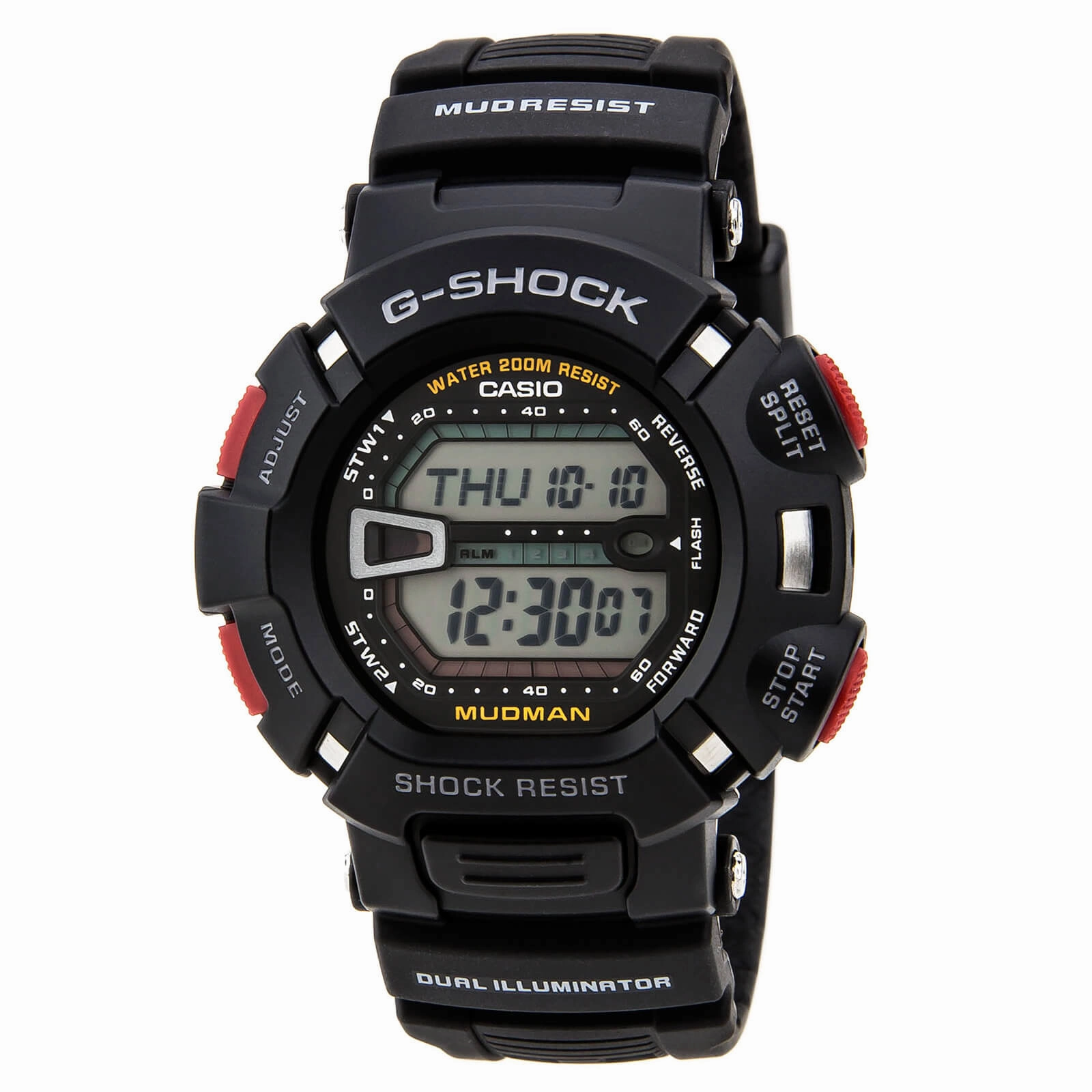 Casio Men's G-Shock Tough Mud Resistant Super Illuminator Watch | G9000-1V