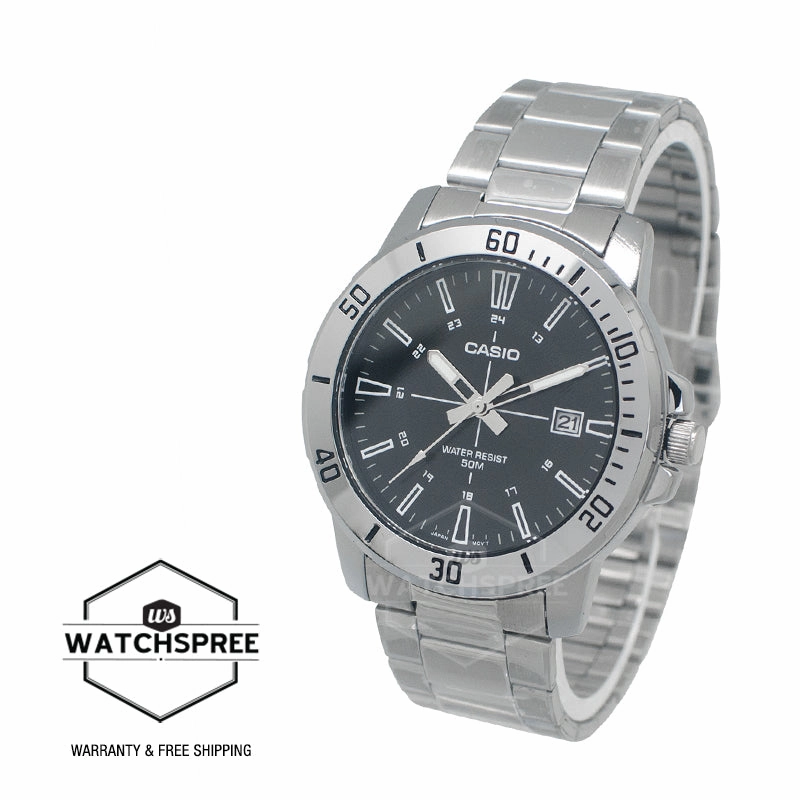 Casio Men's Standard Analog Sporty Watch MTPVD01D-1C MTP-VD01D-1C