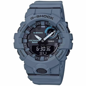 Casio Men's Watch - G-Shock G-Squad Blue Resin Strap Analog-Digital | GBA800UC-2A