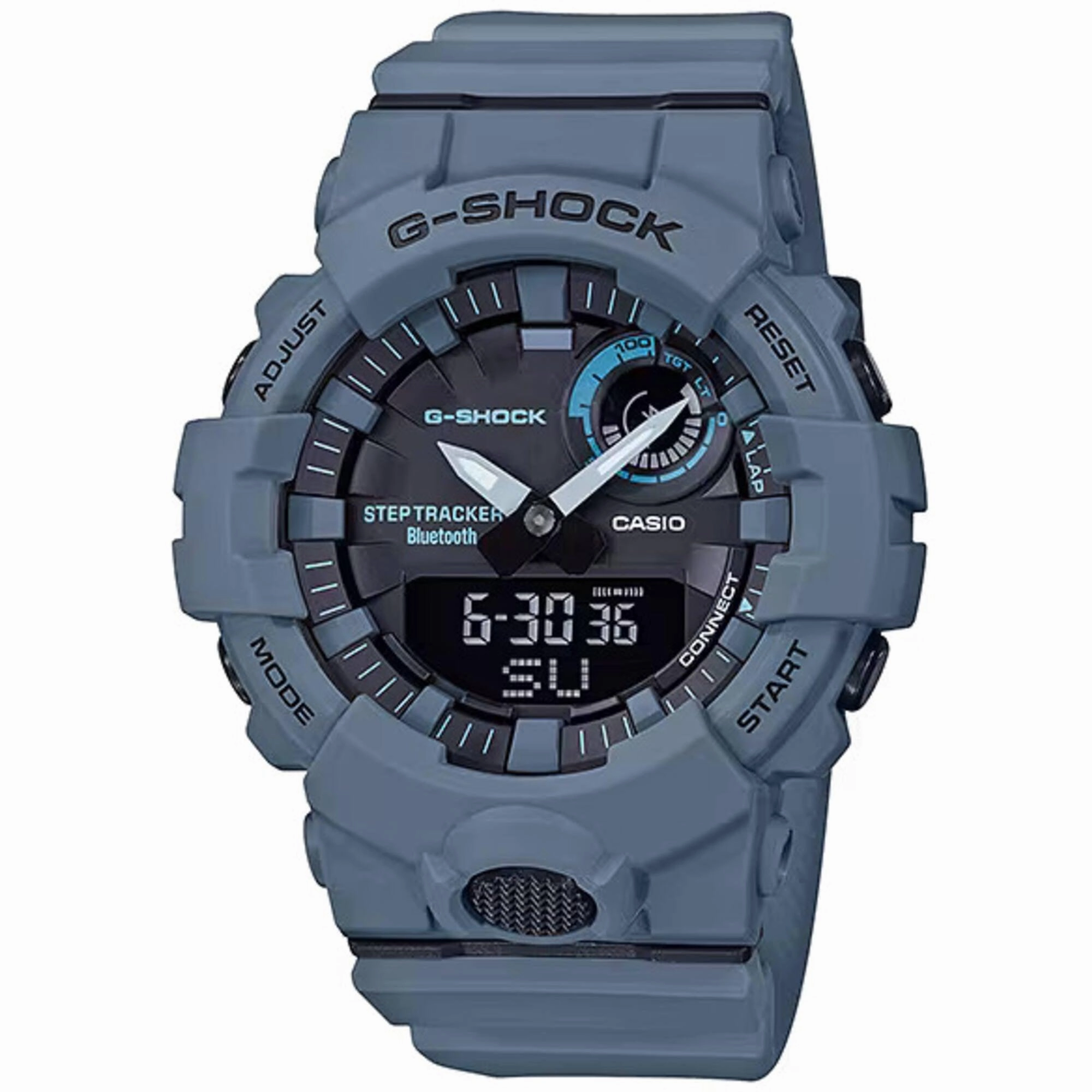 Casio Men's Watch - G-Shock G-Squad Blue Resin Strap Analog-Digital | GBA800UC-2A
