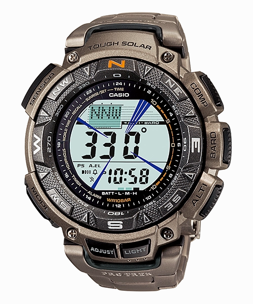 Casio Mens Prg240T-7 Pro Trek Black Watch