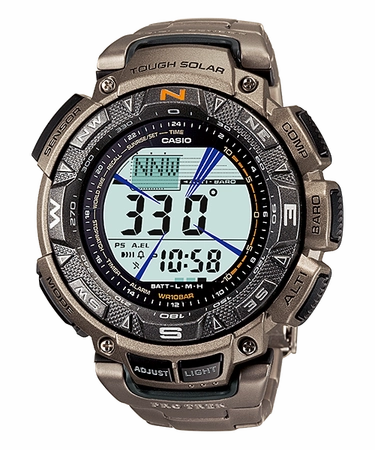 Casio Mens Prg240T-7 Pro Trek Black Watch