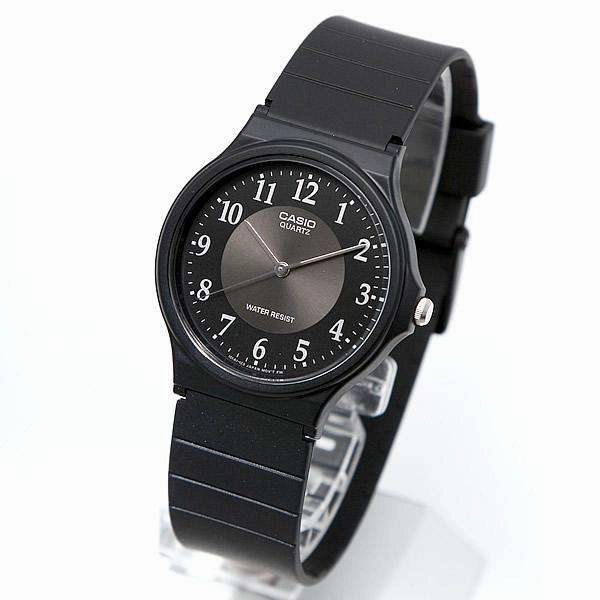 Casio MQ-24-1B3LDF Black Rubber Strap Unisex Watch