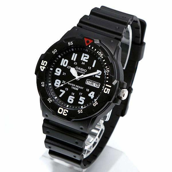 Casio MRW-200H-1B Black Resin Strap Watch For Men