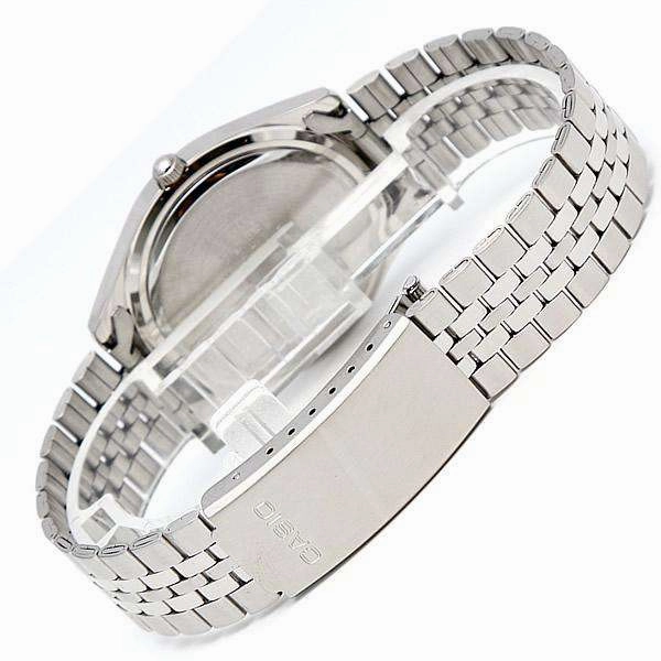 Casio MTP-1129A-1ARDF Silver Stainless Steel Strap Watch for Men