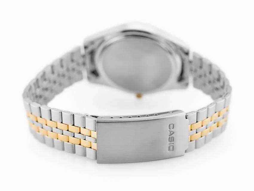 Casio MTP-1129G-7ARDF Two Tone Stainless Steel Strap Watch for Men