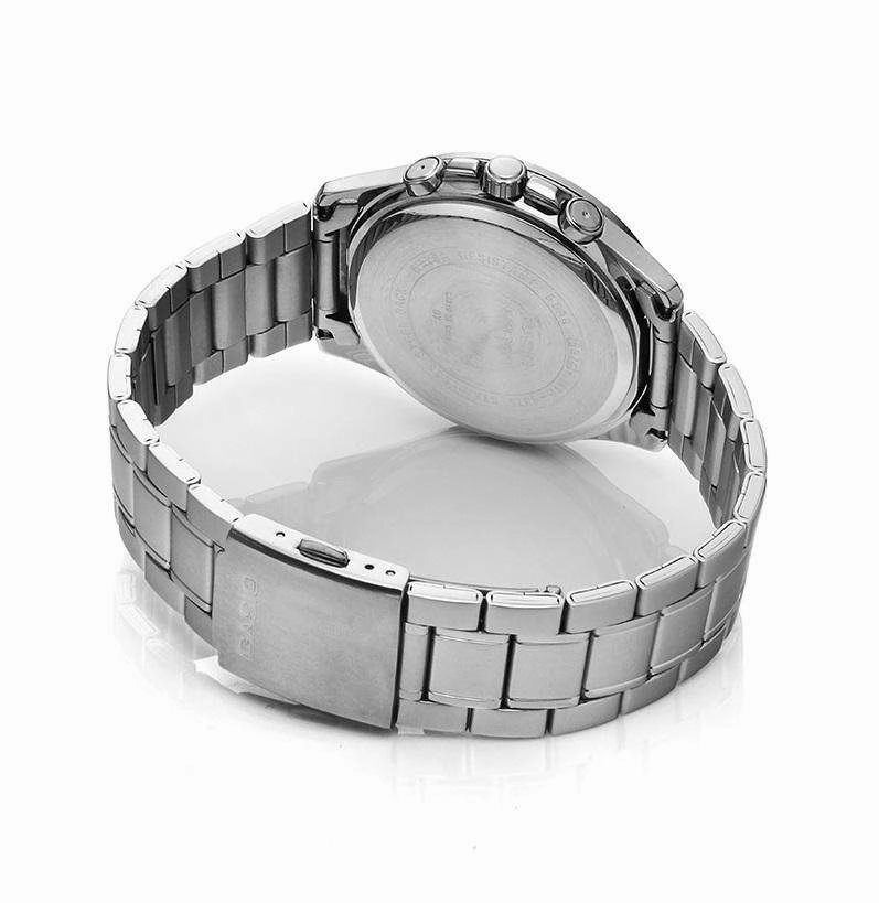 Casio MTP-1375D-1A Silver Stainless Watch for Men