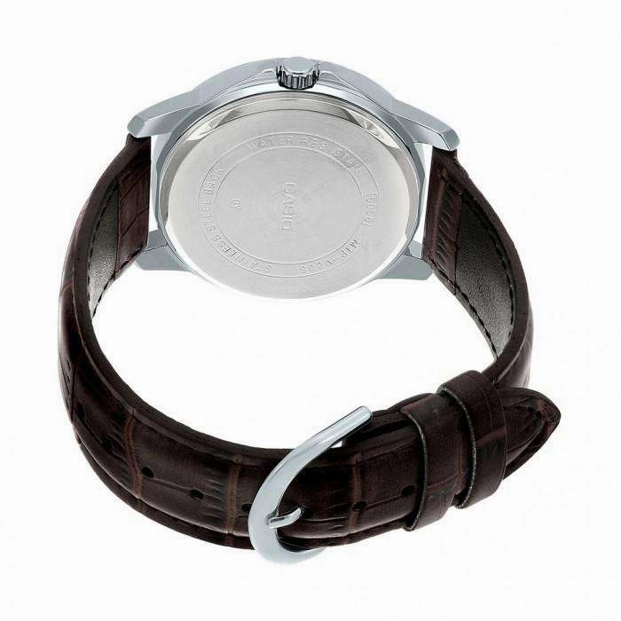 Casio MTP-V002L-7B2 Brown Leather Watch for Men