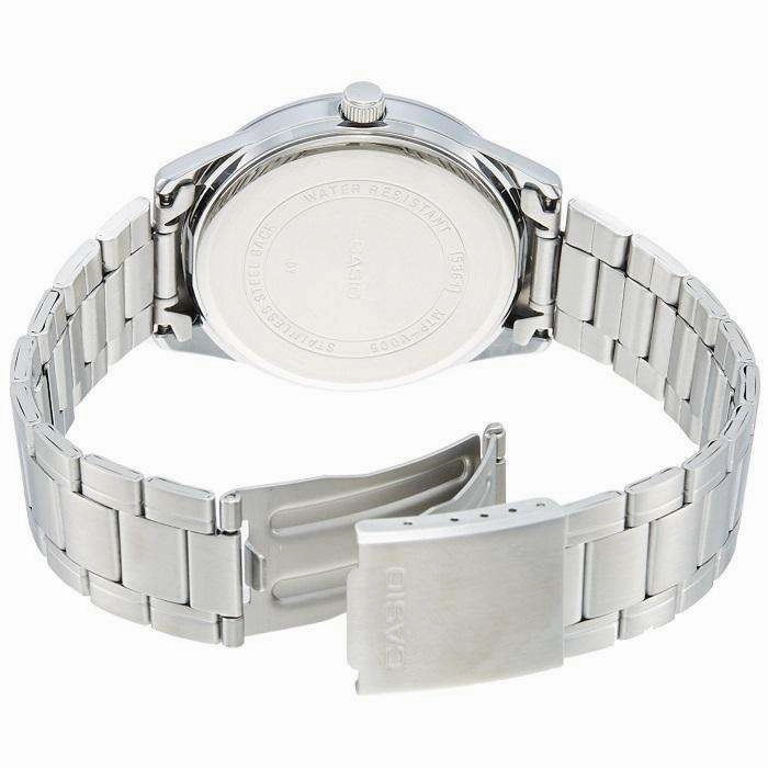 Casio MTP-V005D-1B Silver Stainless Watch for Men