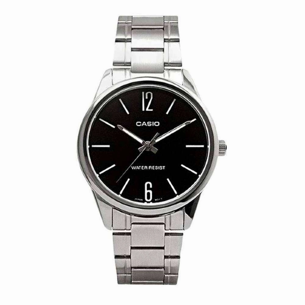 Casio MTP-V005D-1B Silver Stainless Watch for Men