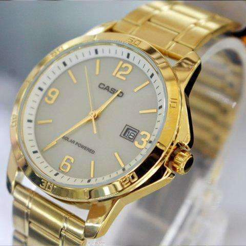 Casio MTP-VS02G-9A Gold Plated Watch for Men