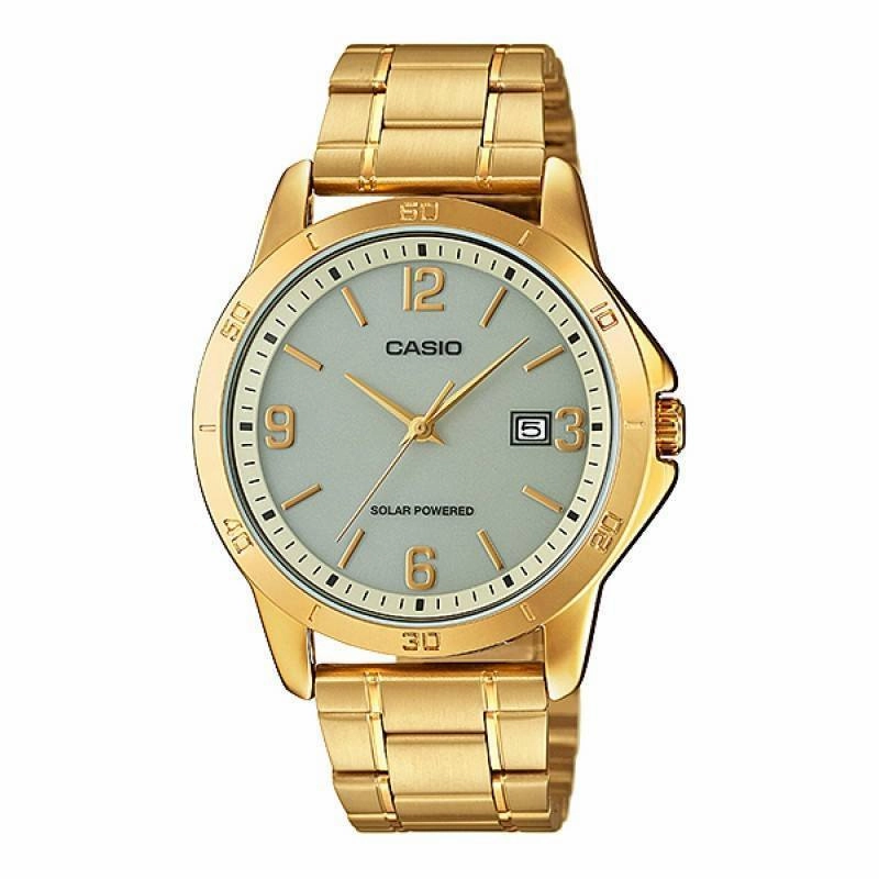 Casio MTP-VS02G-9A Gold Plated Watch for Men