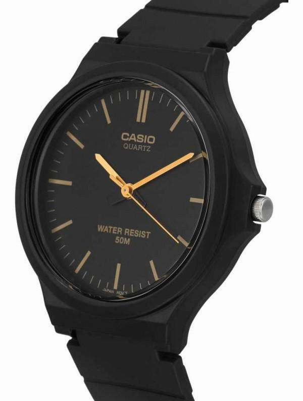 Casio MW-240-1E2VDF Black Resin Strap Watch for Men